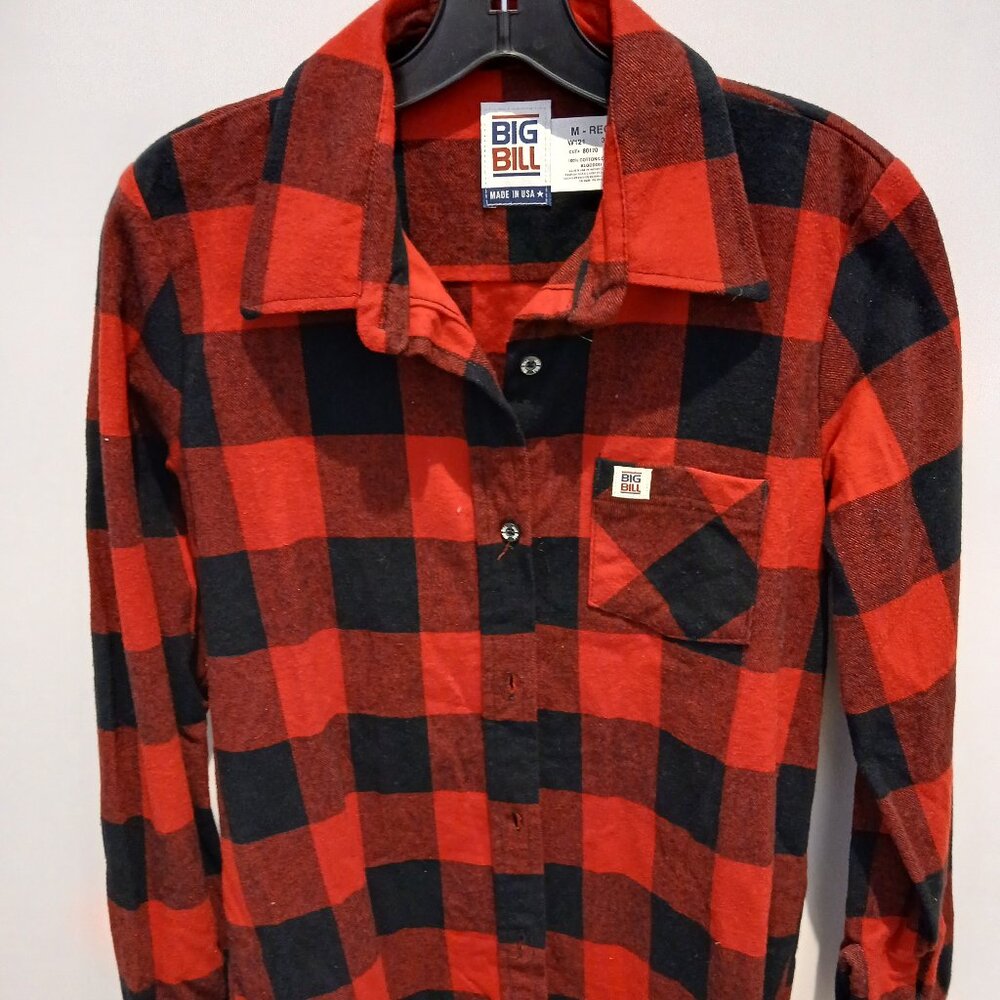 Big Bill Brawny Premium Flannel Plaid Shirt